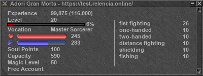 Signature for player Adori Gran Morts