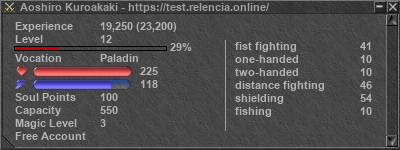 Signature for player Aoshiro Kuroakaki