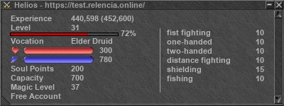 Signature for player Helios