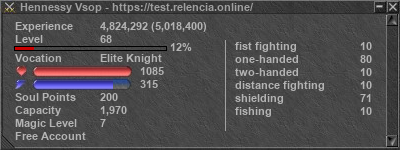 Signature for player Hennessy Vsop