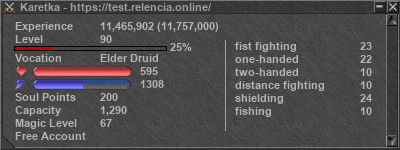 Signature for player Karetka