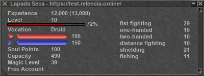 Signature for player Lapada Seca