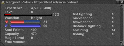 Signature for player Nargarot Robie