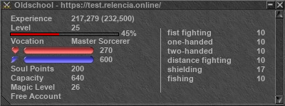 Signature for player Oldschool