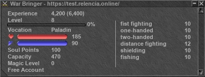 Signature for player War Bringer